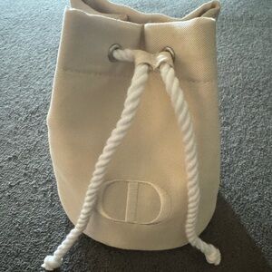 Dior makeup bag